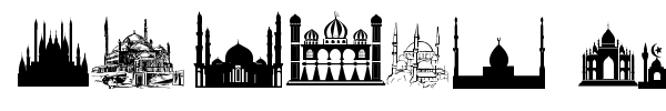 Masjid Al Imran font preview
